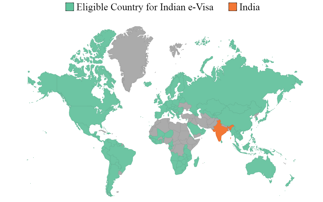 Prüfen Sie, ob Sie ein Indien-Visum benötigen